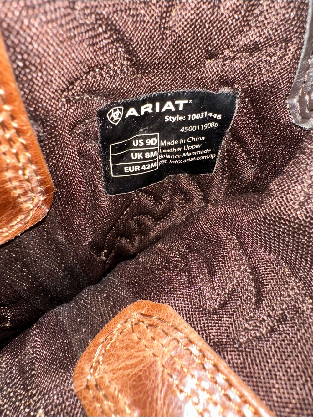 ARIAT Men”s Sport Cool ventTEK western boots - Picture 4 of 6